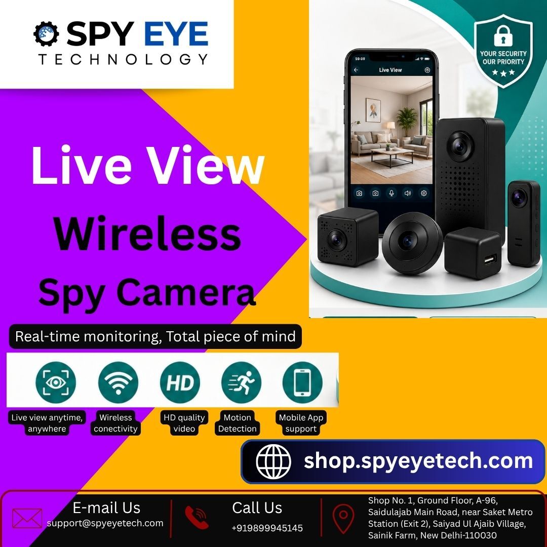 INR 3500,  Prevent Workplace Theft With A Discreet Hidden Camera With Live View