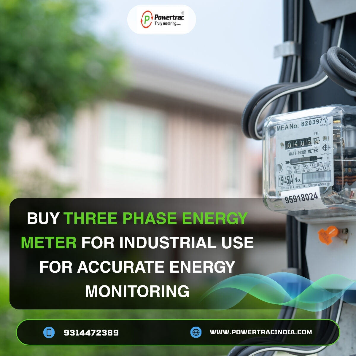 INR 3000,  Buy Three Phase Energy Meter For Industrial Use For Accurate Energy Monitoring