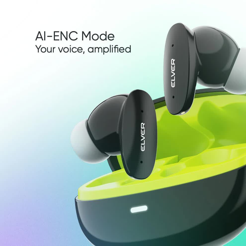INR 899,  Elver Buds Neo TWS Earbuds With ENC & 40Hrs Playback photo 1