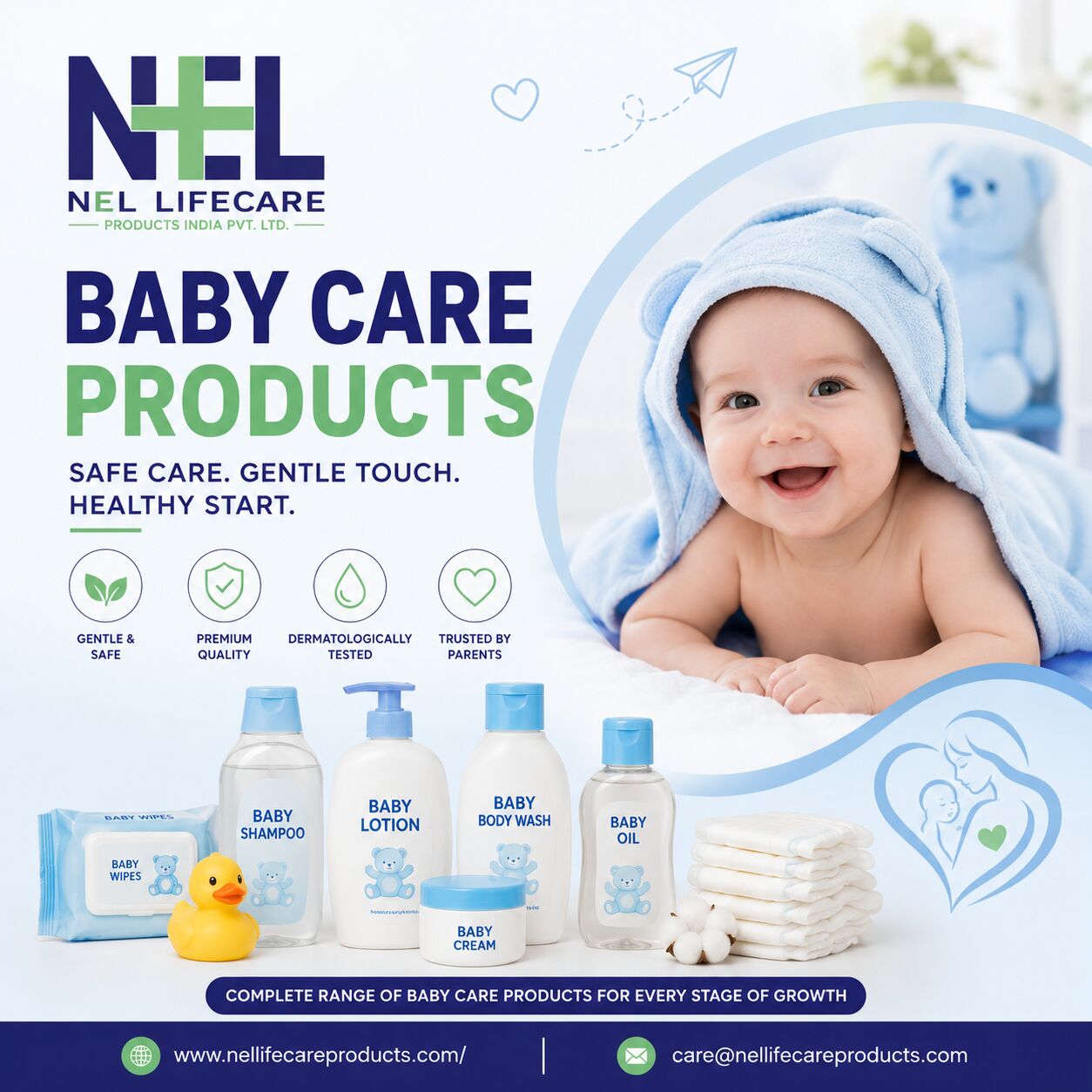 Reliable Baby Care Products For Growing Businesses