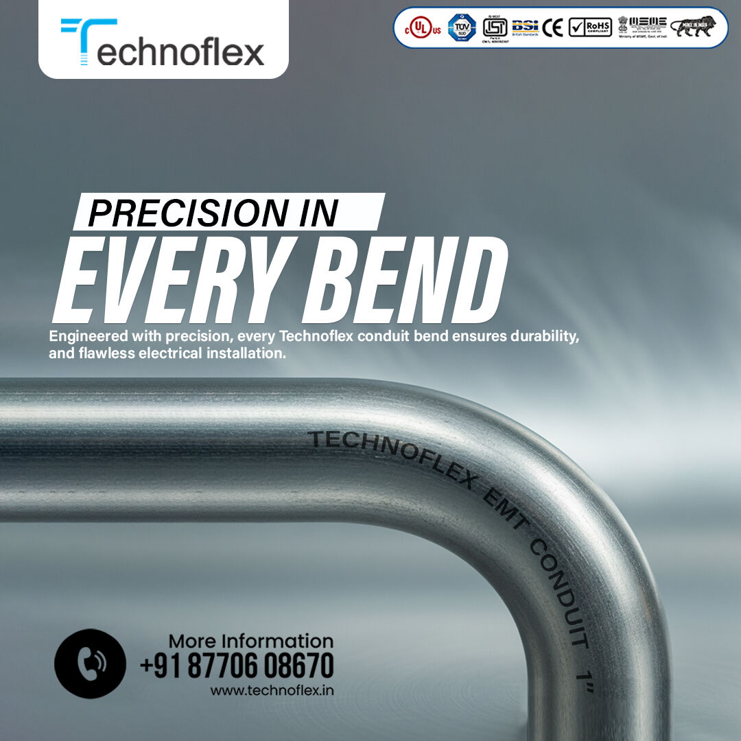 EMT Conduit By Technoflex – Precision Built For Reliable Wiring In Saudi Arabia