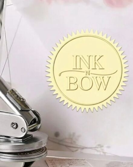 INR 1399,  Order Custom Logo Paper Embosser Online At Ink N Bow photo 1