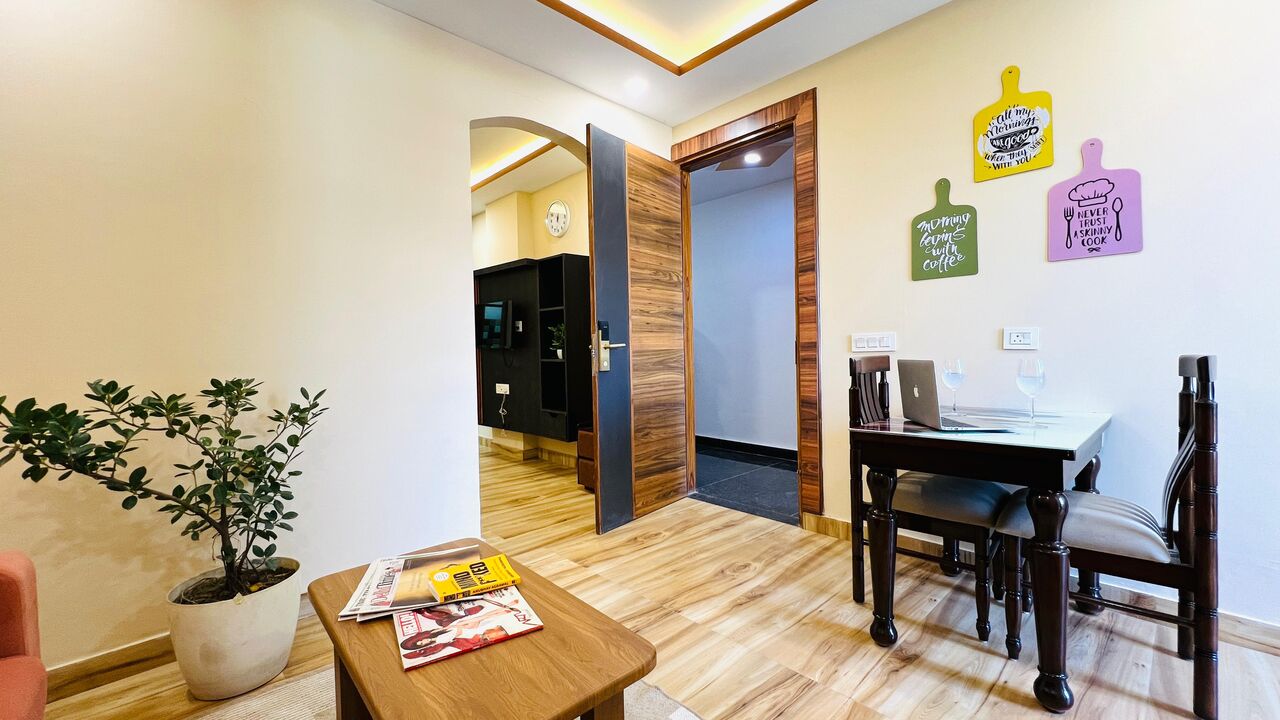 INR 4500/day,  Furnished,  1 BR,  540 Sq. Feet,  One Bedroom Apartments Medanta Medicity