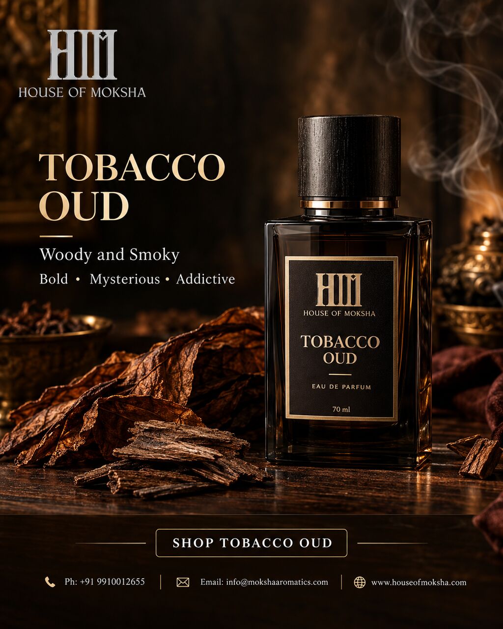 INR 1000,  Buy Oud Perfume Online | House Of Moksha photo 1