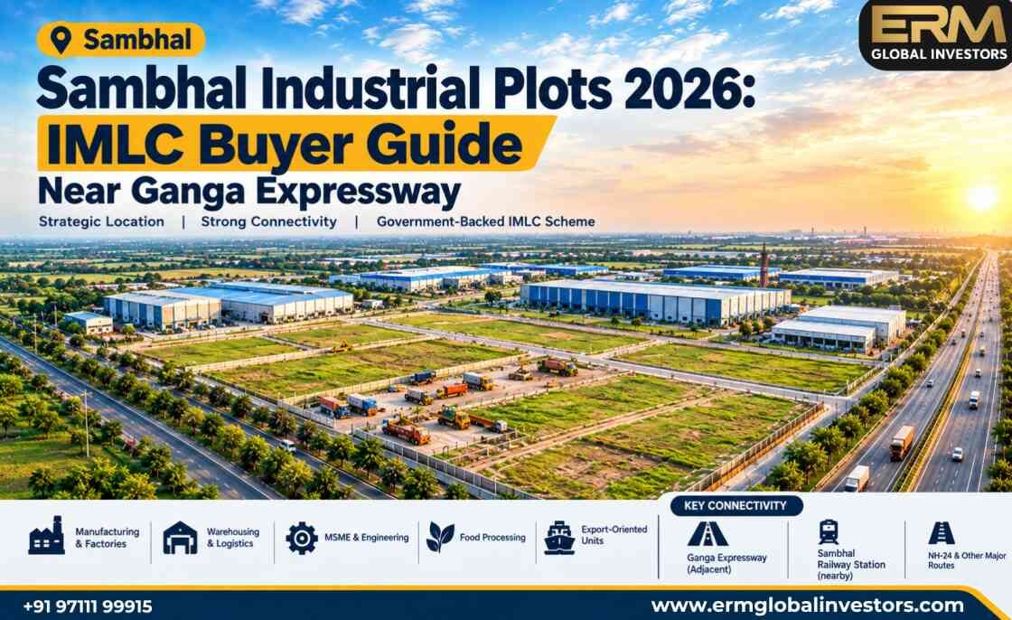 Sambhal Industrial Plots | 12,500 Sqm From ₹5,000/Sqm photo 1