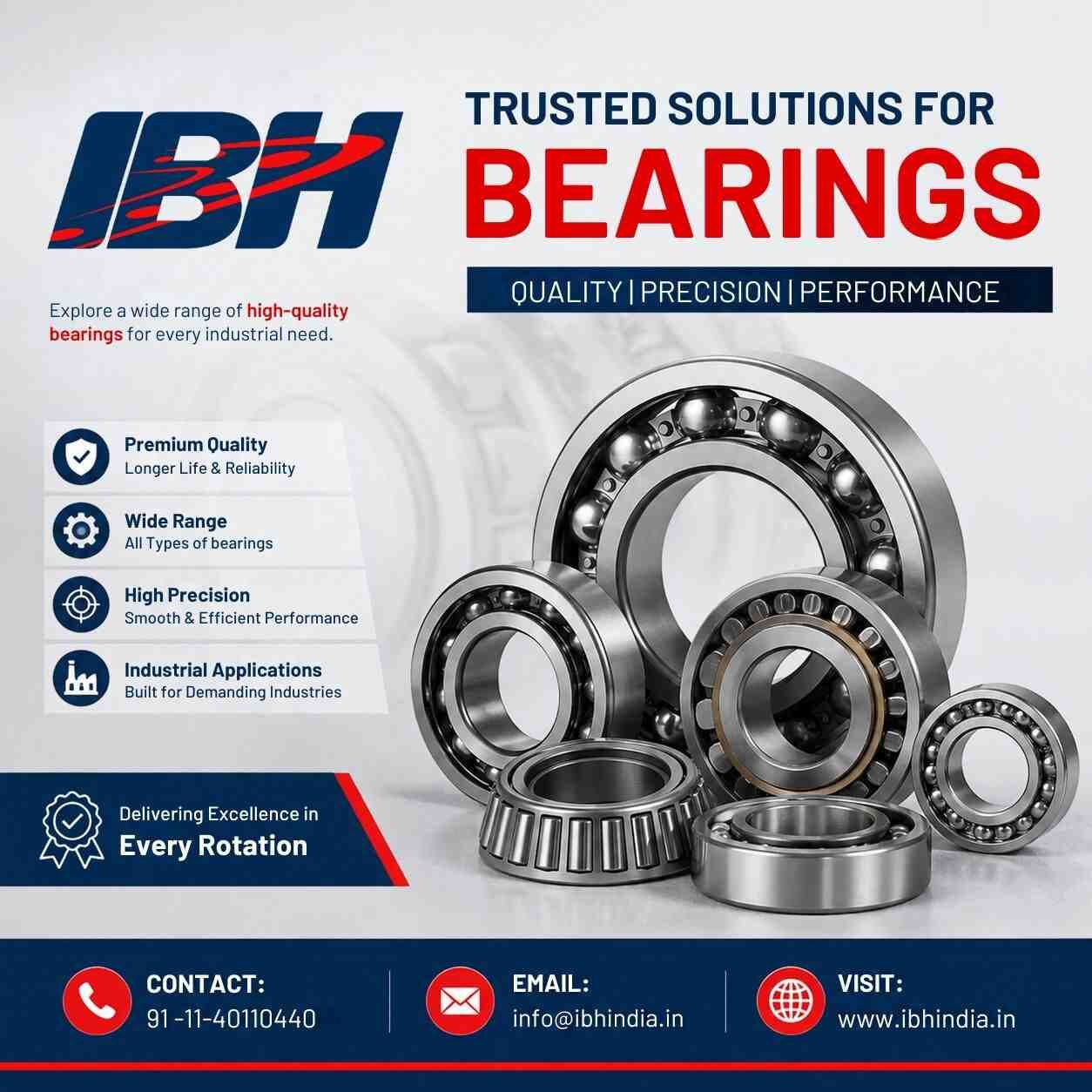 Industrial Bearings For Smooth Machine Performance photo 1