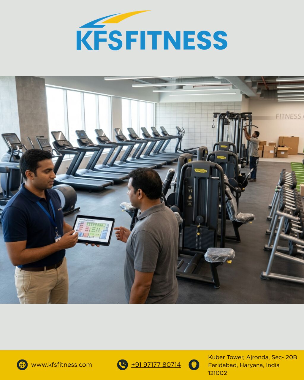 KFS Fitness: Commercial Gym Equipment & Complete Gym Setup In India photo 1