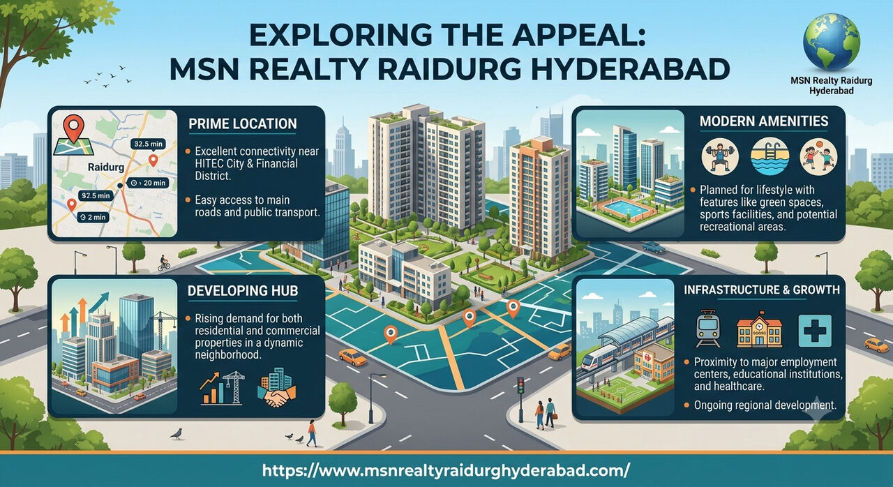 Furnished,  4 BR,  MSN Realty Raidurg Hyderabad Luxury Living photo 1