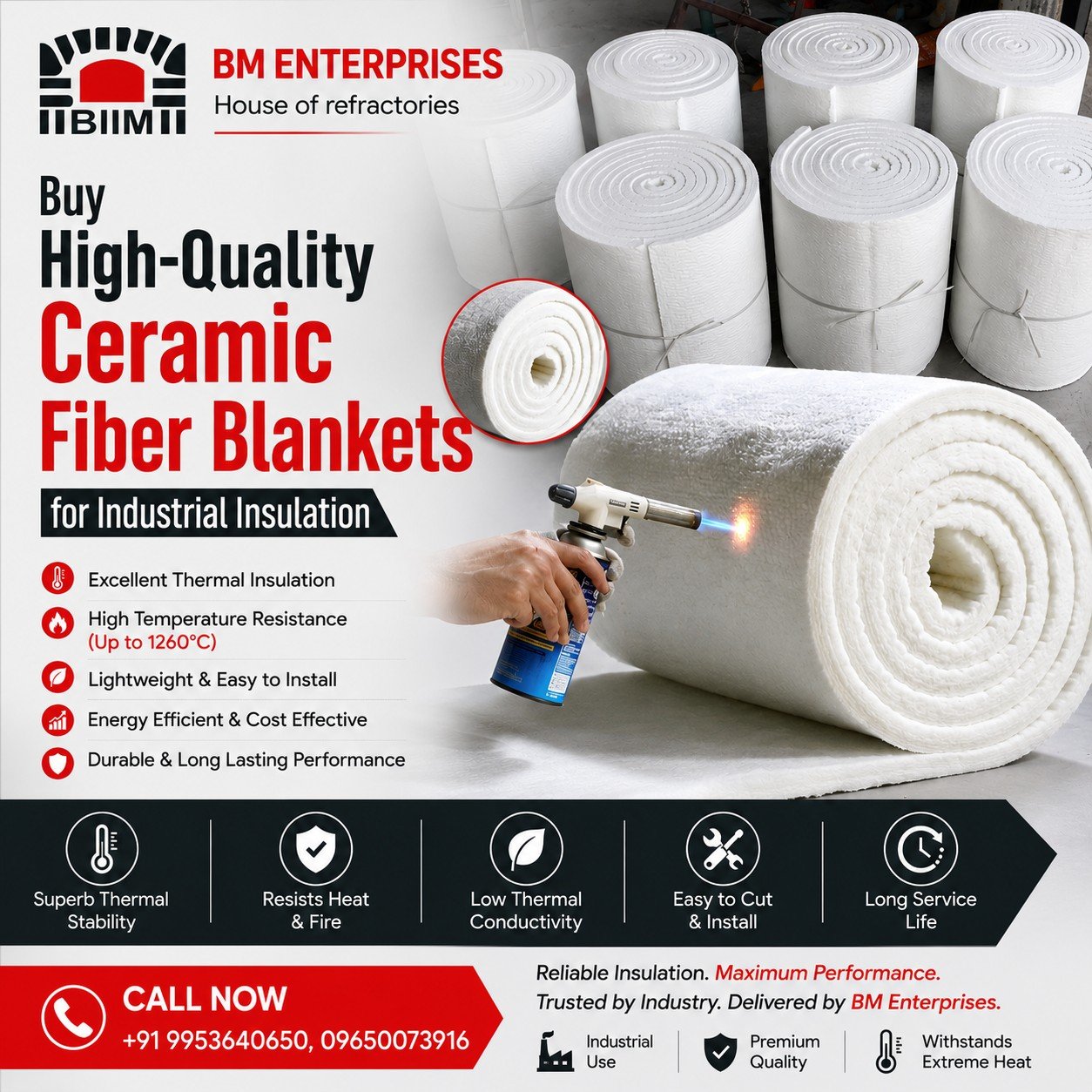 Best Quality Ceramic Fiber Blankets Manufacturer and Supplier in Faridabad photo 1