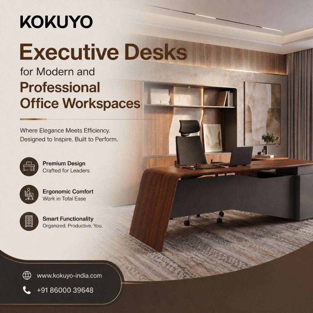 Executive Desks For Modern And Professional Office Workspaces photo 1