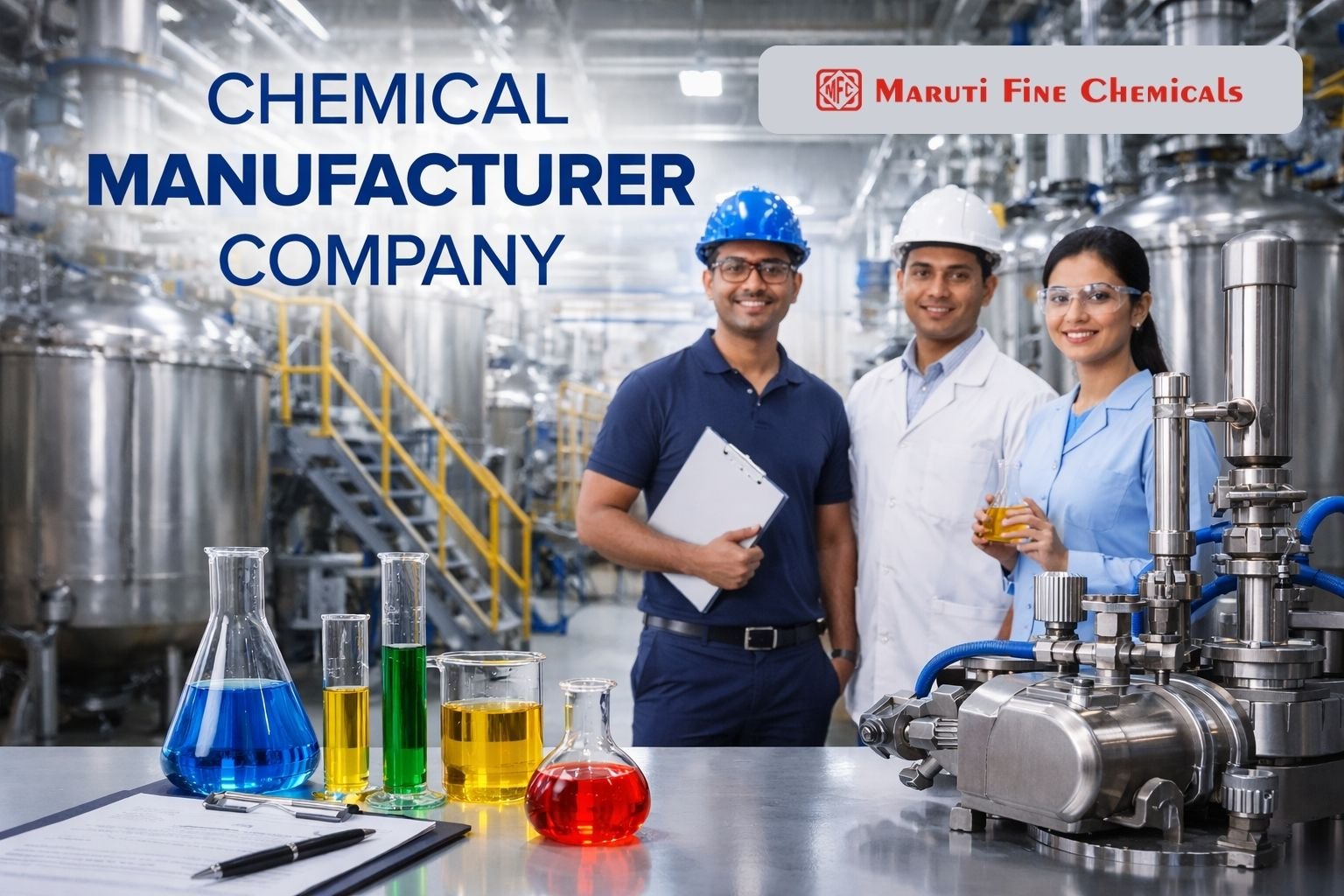 What Services Does a Chemical Manufacturer Company Provide?
