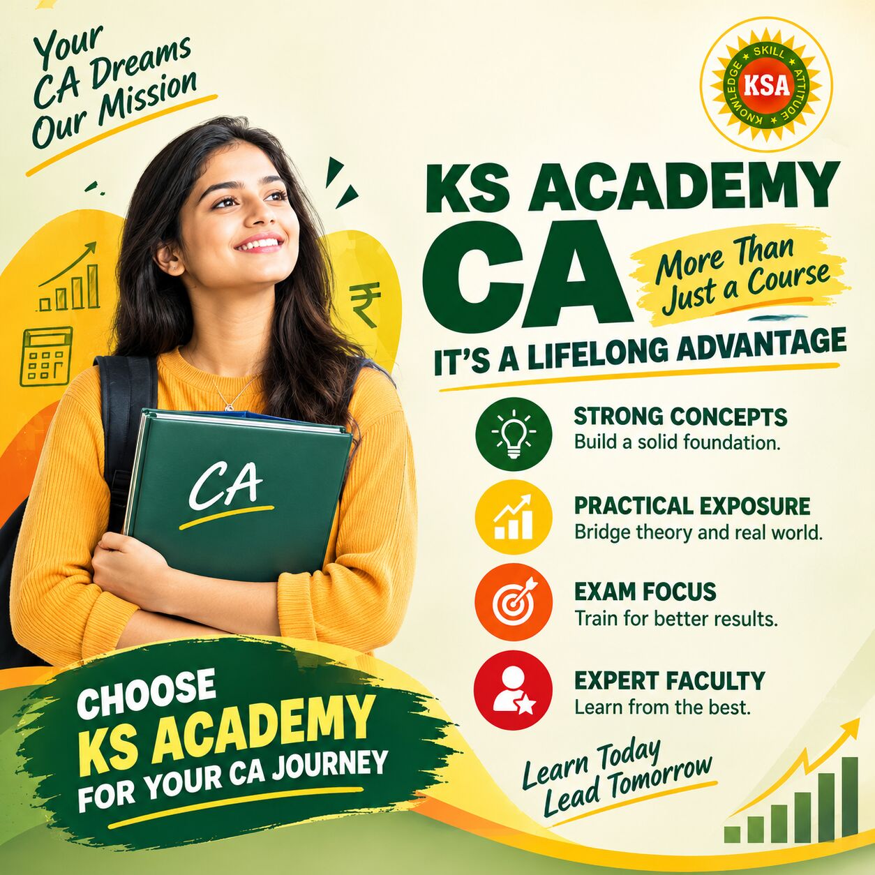Prepare For Competitive CA Exams With CA In Coimbatore - KS Academy