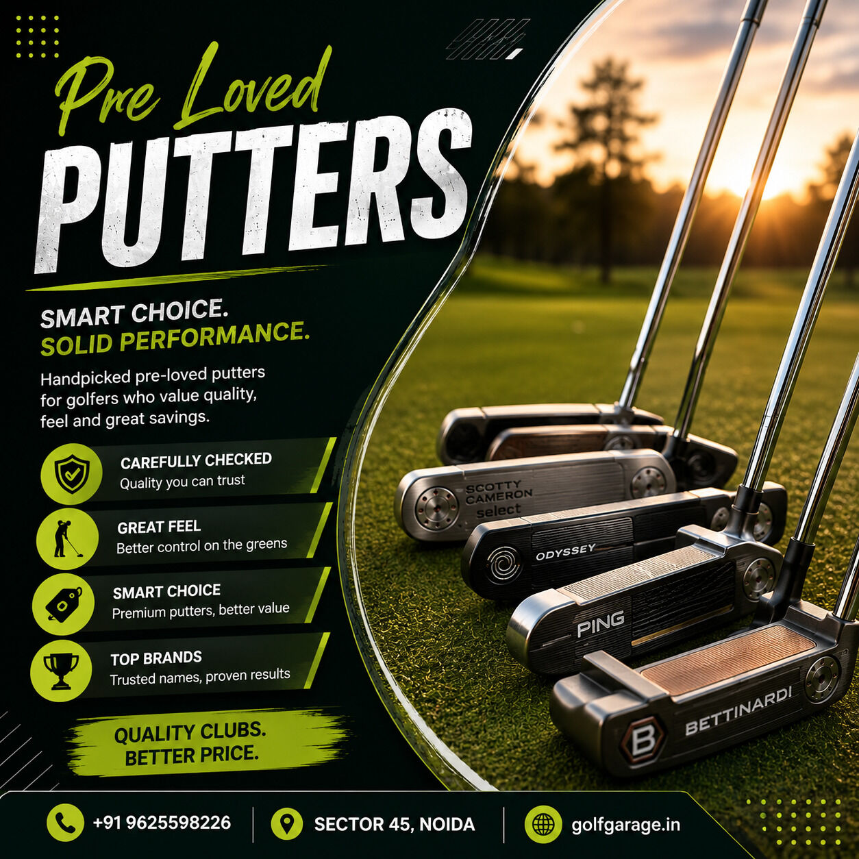 INR 9900,  Pre Loved Putters