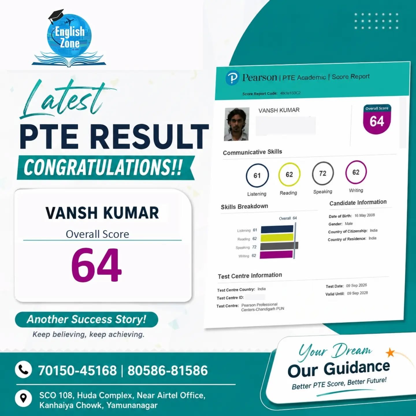 How Can PTE Coaching in Yamunanagar Improve Your PTE Score?