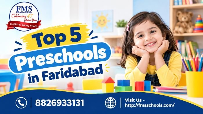 Top 5 Preschools in Faridabad for Early Learning Excellence