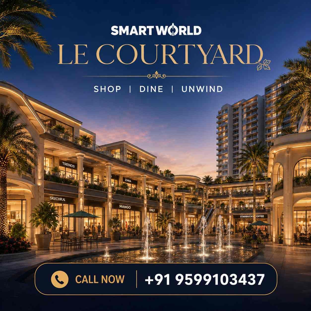 Smartworld Le Courtyard – Smart Investment Opportunity In Noida
