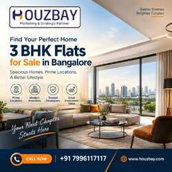 Houzbay Real Estate Consulting | 3 BHK Flats for Sale in Bangalore - Bangalore