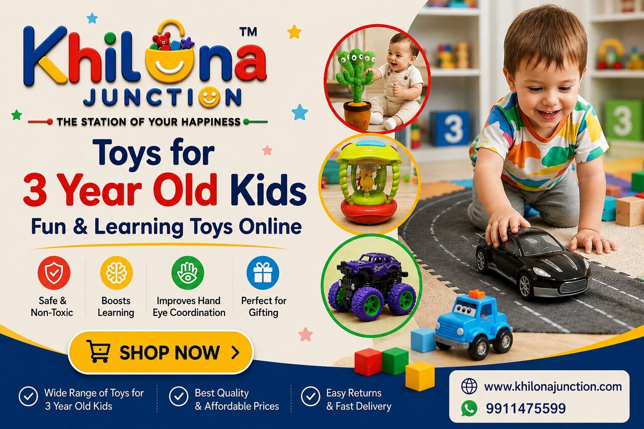 INR 699,  Toys For 3 Year Old Kids | Fun & Learning Toys Online