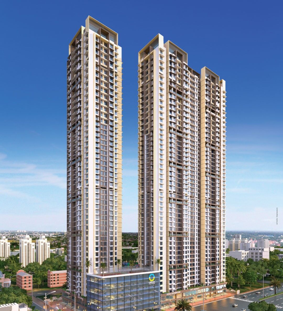 2 BR,  685 Sq. Feet,  Coastal Connect - 1 And 2 BHK Flats For Sale In Kandivali