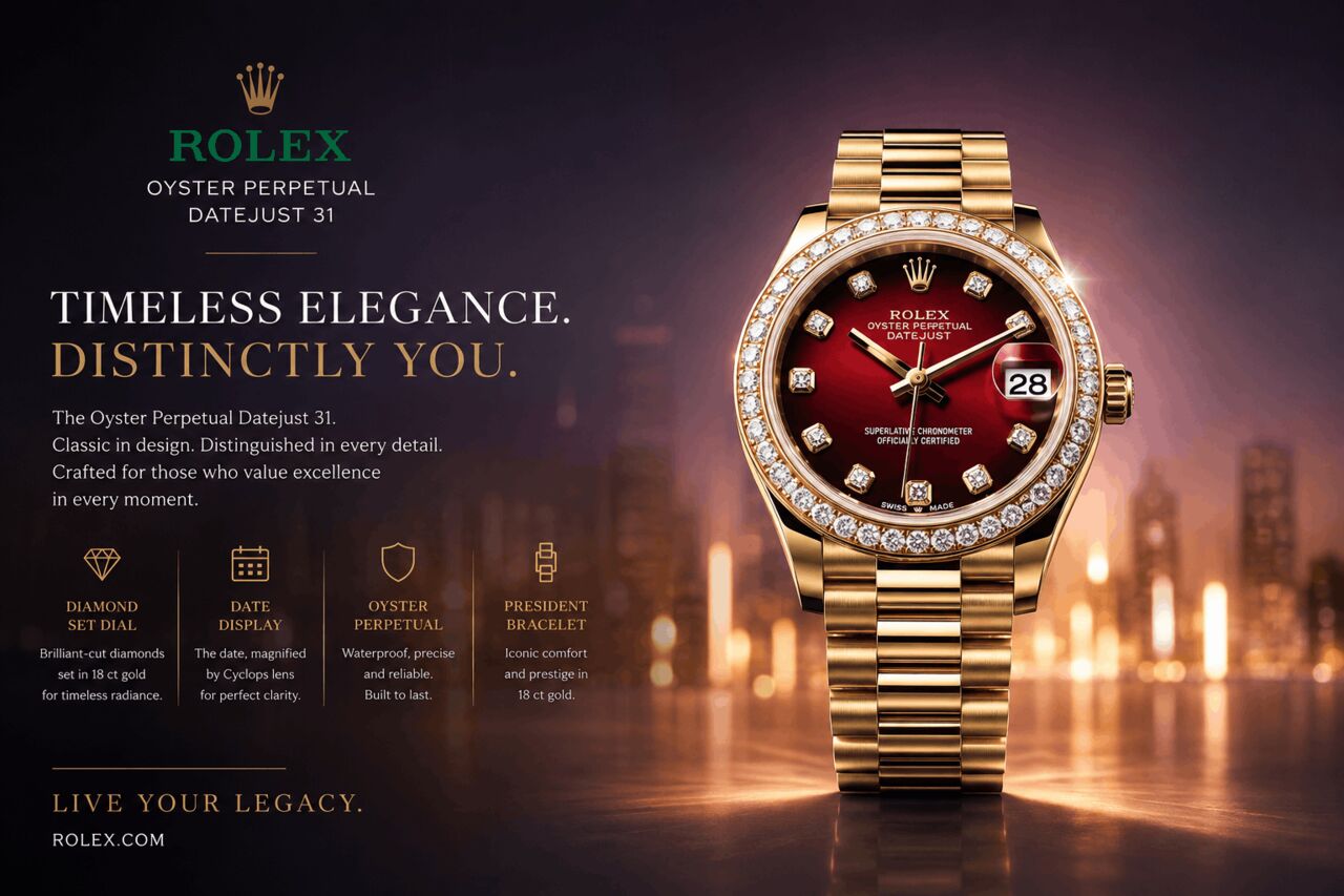 INR 850000,  Rolex Gold Watches For Business Professionals