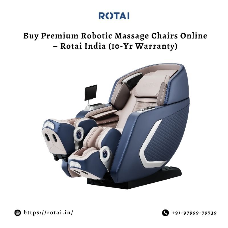INR 399999,  Buy Premium Robotic Massage Chairs Online – Rotai India (10-Yr Warranty) photo 1