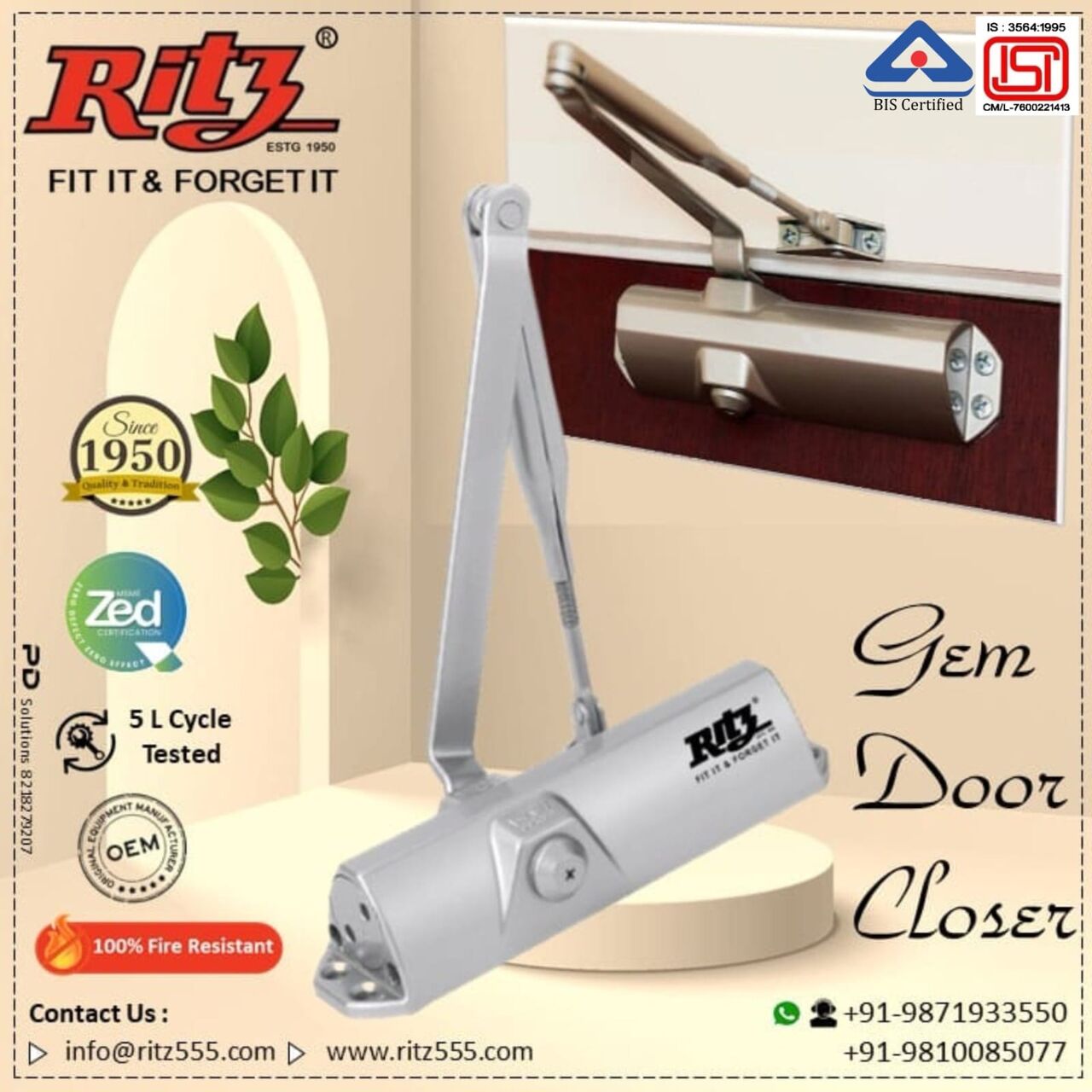 Gem Door Closer