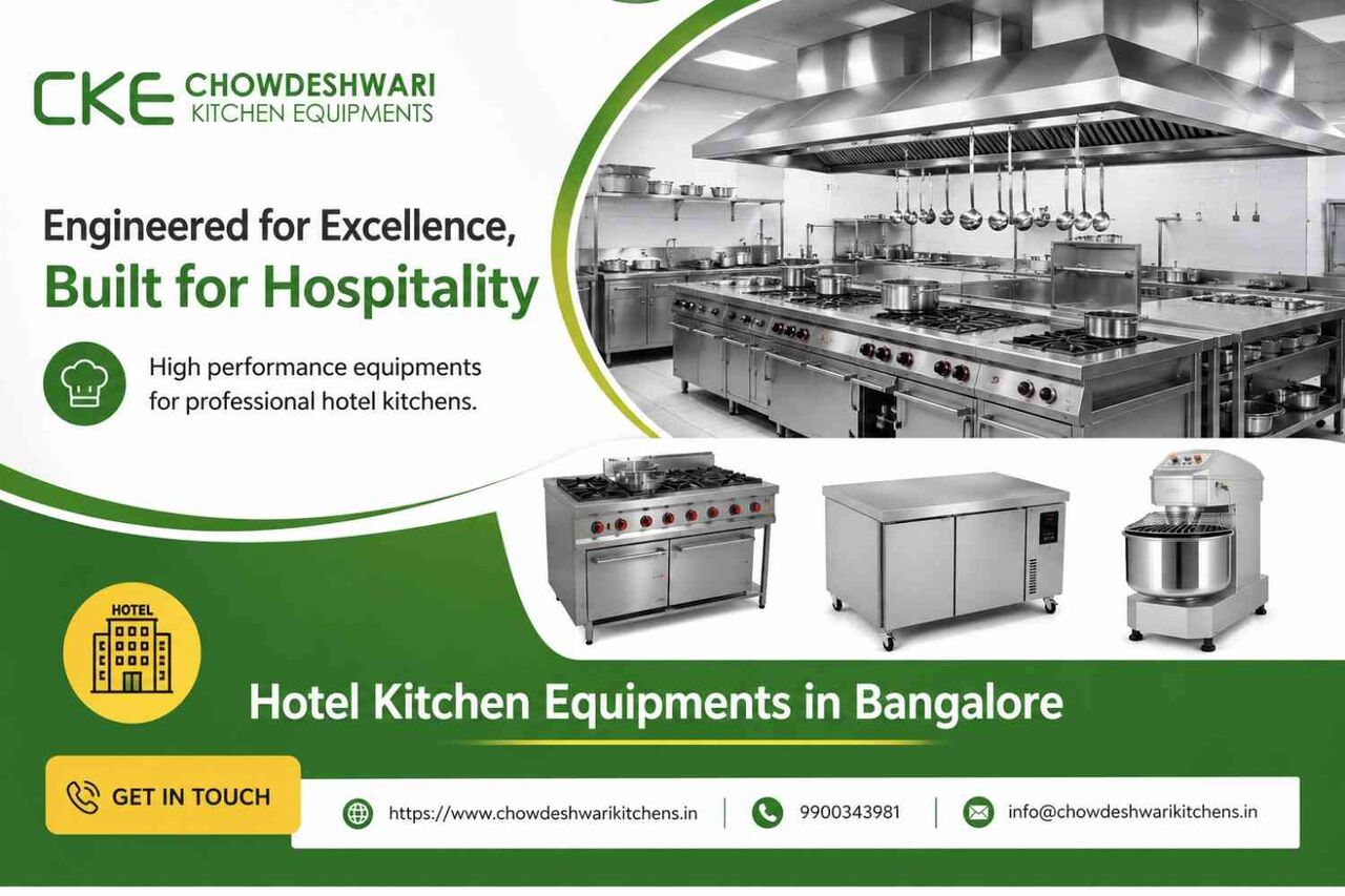 Hotel Kitchen Equipments In Bangalore