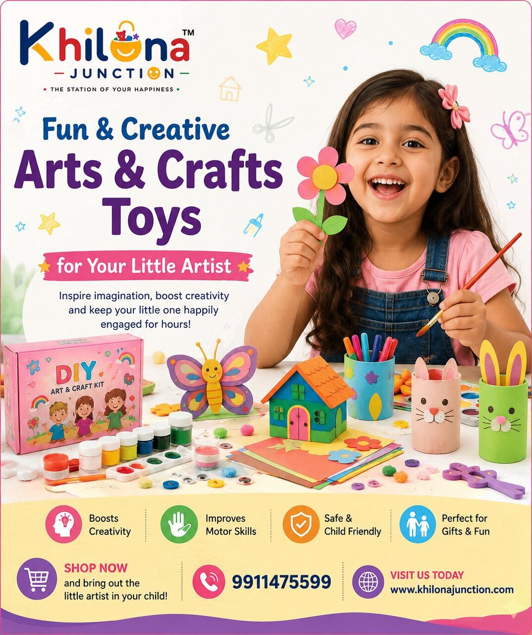 INR 599,  Arts & Crafts Toys For Girls – Buy Online In India