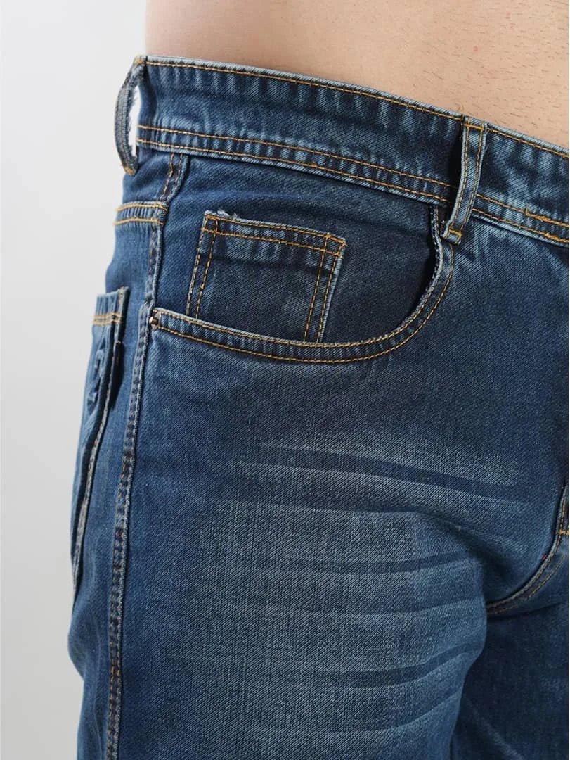 Buy Wholesale Men's Loose Fit Denim Cargo Jeans – Mala Merchant Ahmedabad photo 1