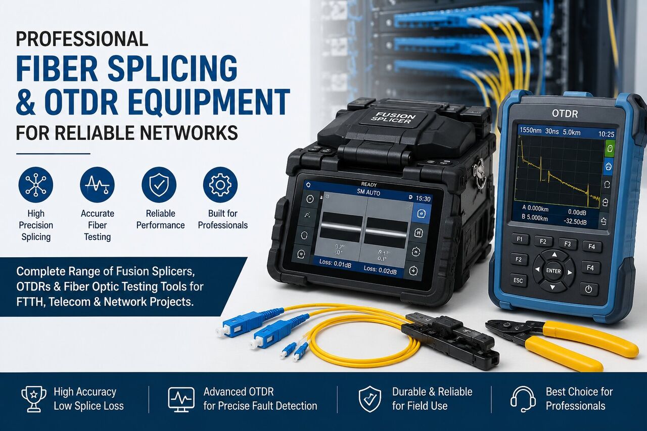INR 83500,  Professional Fiber Splicing And OTDR Equipment For Reliable Networks