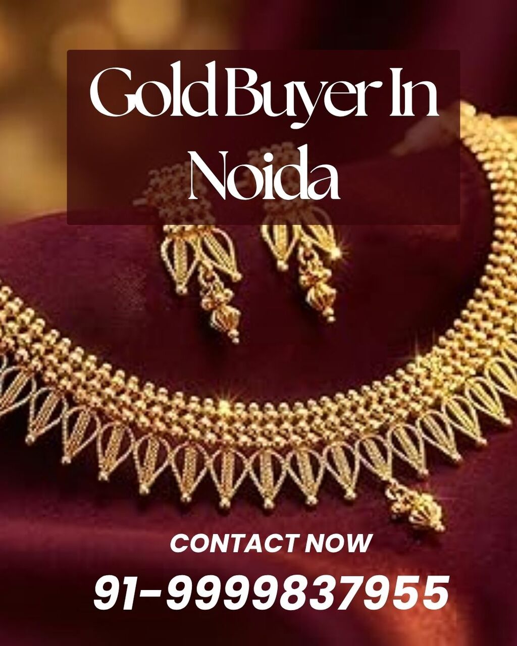 Where To Receive Cash For Gold In Noida Urgently?