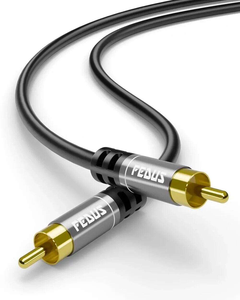 INR 599,  FEDUS Subwoofer Cable, Double Shielded RCA To RCA Audio Cable 1.5M photo 1