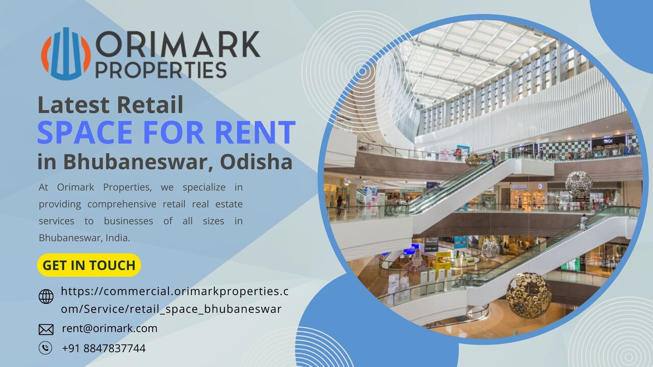 INR 01,  Retail Space For Rent In Prime Bhubaneswar Locations