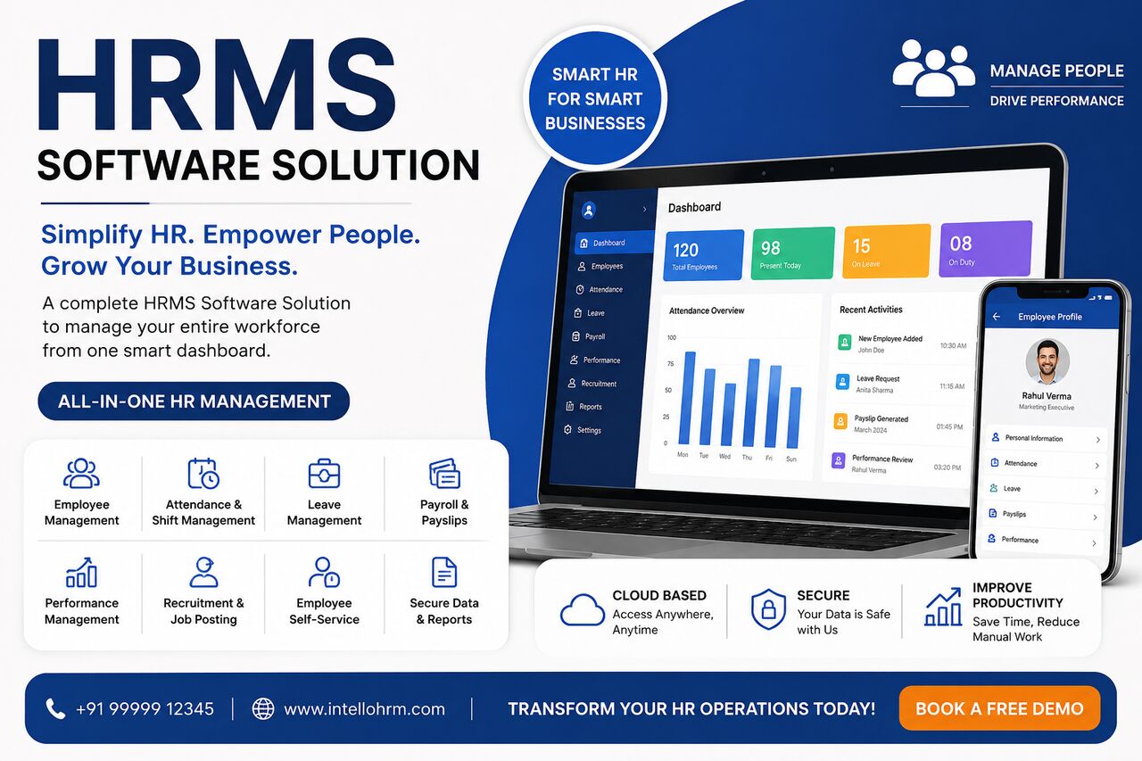 IntelloHRM – Smart HRMS Software Solution For Modern Businesses photo 1