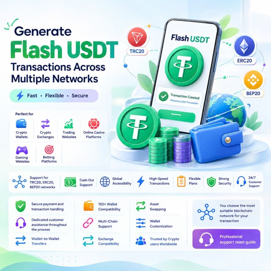 Usd 500,  Generate Temporary USDT Transactions Across Multiple Networks photo 1