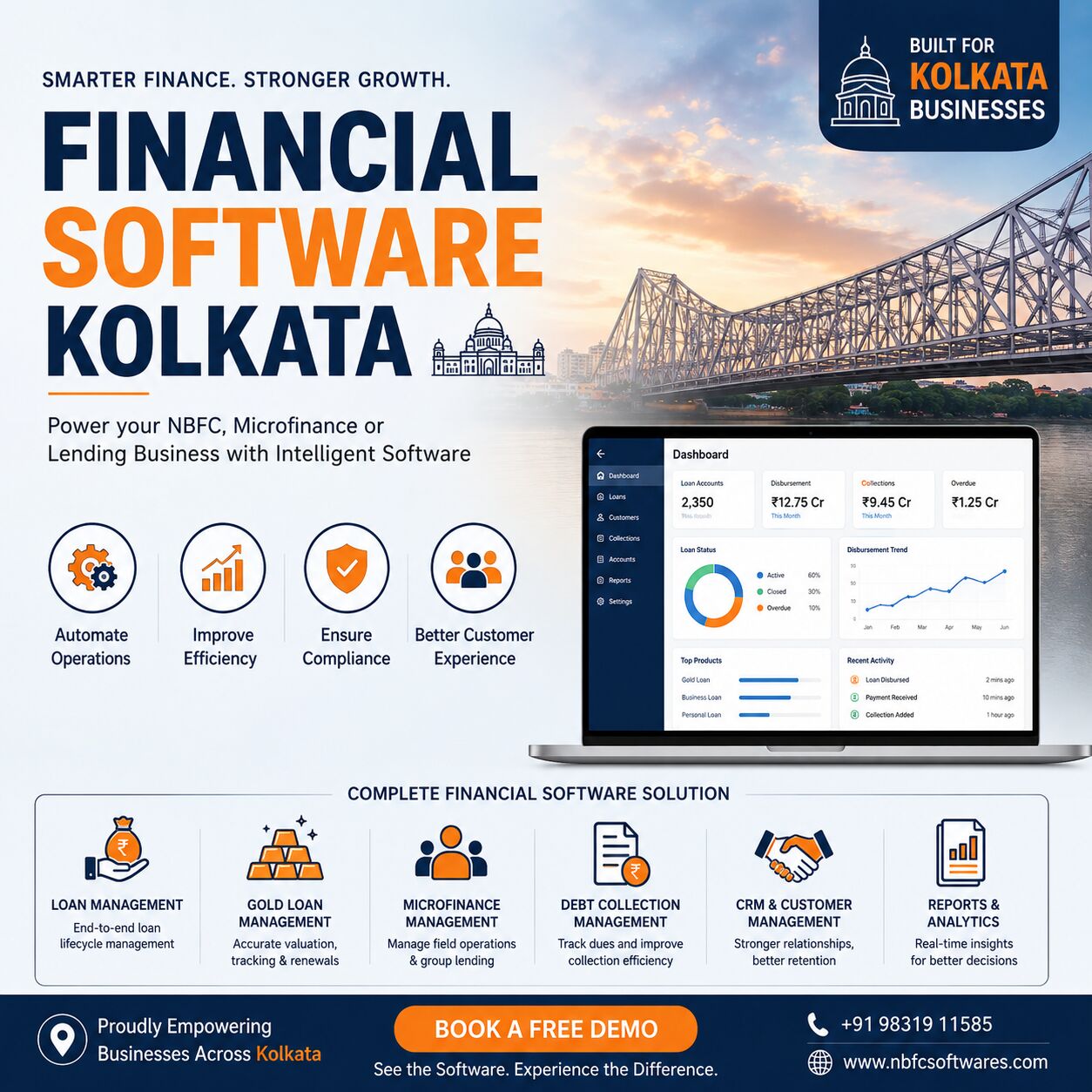 Financial Software Company Kolkata For Modern Lending Firms