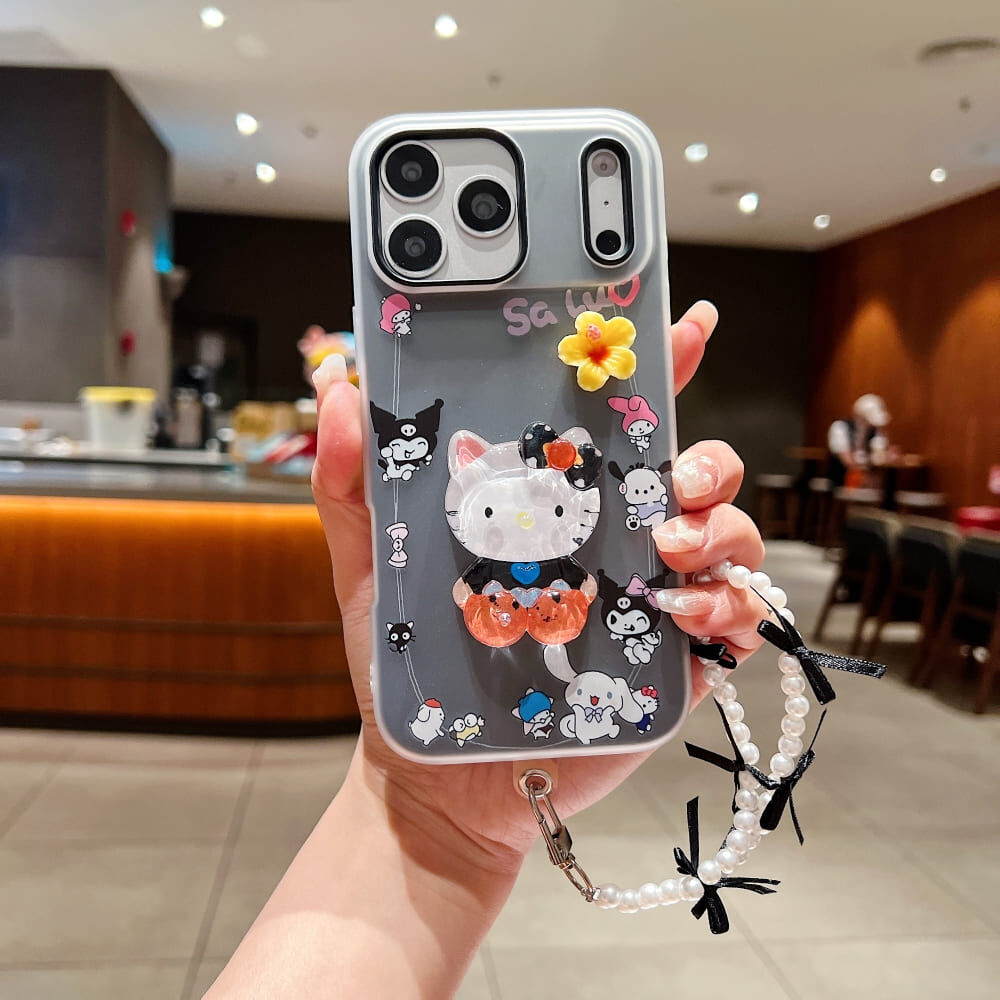INR 899,  Adorable Kitty Bloom Phone Case By CB Fusion For Stylish Everyday Protection