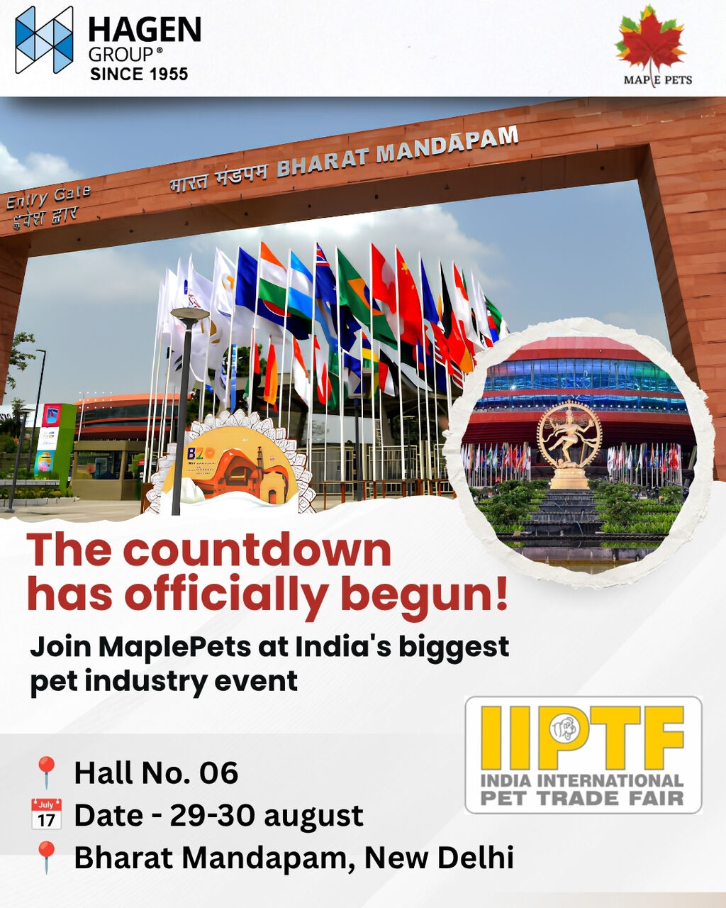 IIPTF 2026 Delhi – Maple Pets International | Pet Trade & Business Networking Event photo 1