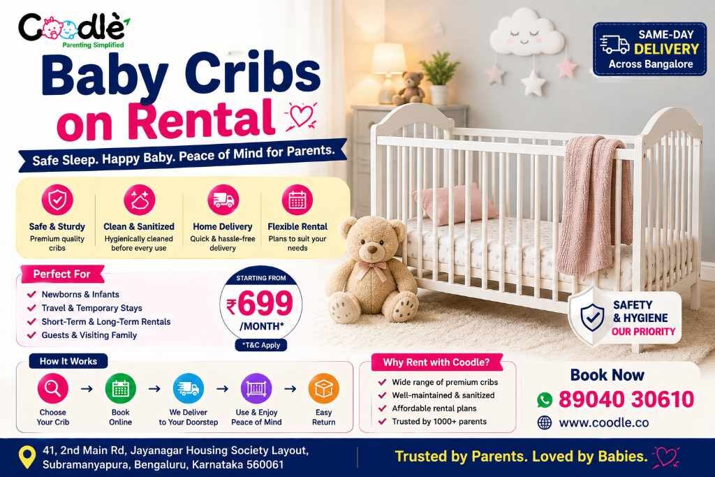 INR 1200,  Baby Cribs On Rental photo 1