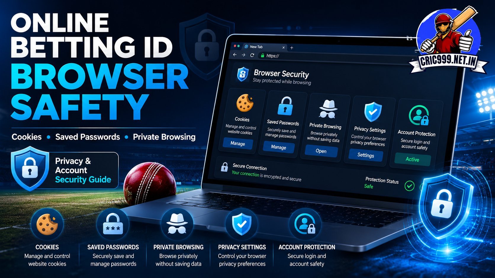 Cric999: Digital Account Privacy, Browser Safety & Online Security Guide photo 1
