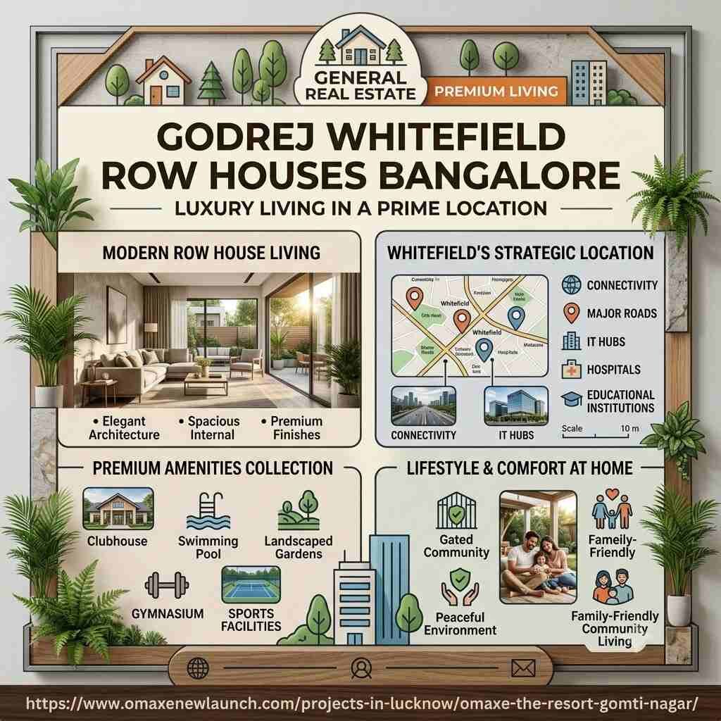 Furnished,  5 BR,  5500 Sq. Meter,  Godrej Whitefield Row Houses Bangalore Elegant Living