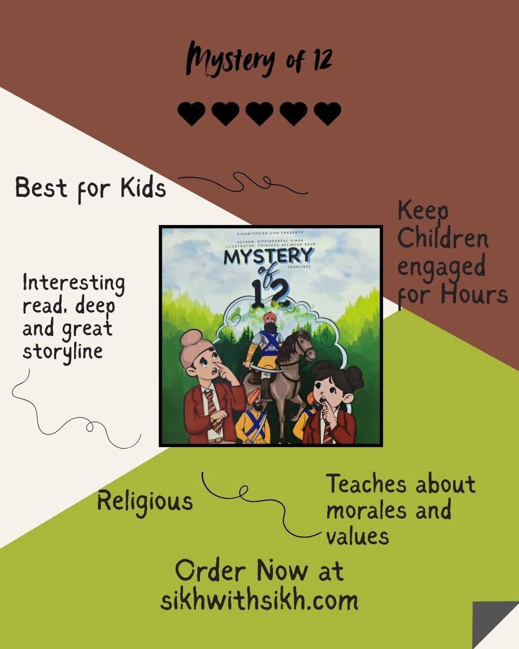 INR 399,  Educational & Exciting: Buy "Mystery Of 12" Sikh Comic Today! photo 1