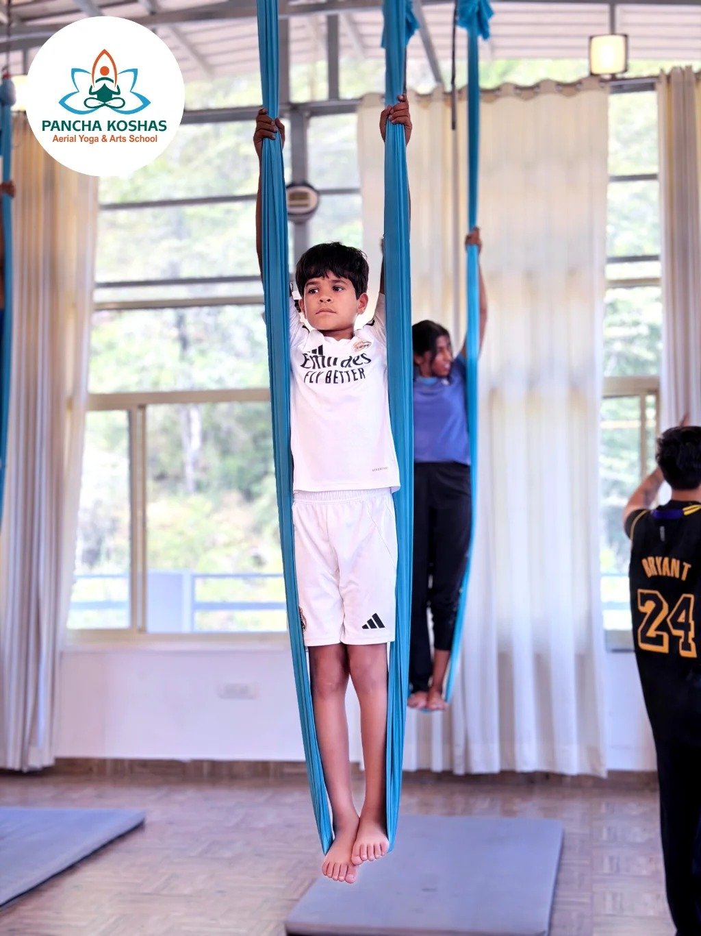 Kids Aerial Yoga Classes in Rishikesh – Move, Stretch & Explore photo 2