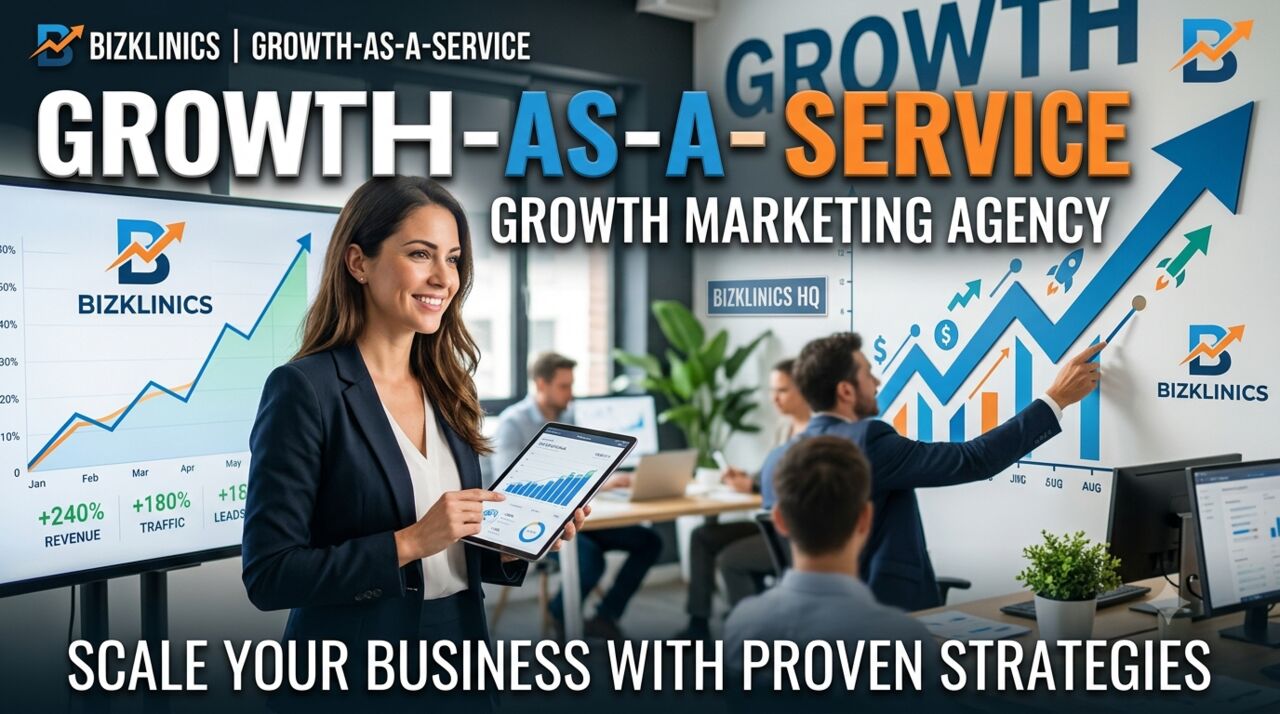 INR 100,  Growth-as-a-Service | Growth Marketing Agency – Bizklinics photo 1