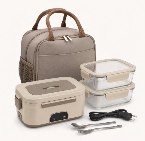 INR 1500,  Glass Lunch Box With Carry Bag – Stylish & Practical Corporate Gifting Choice