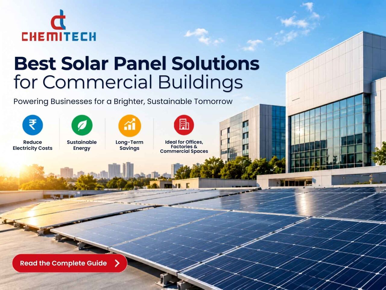 Best Solar Panel Solutions For Commercial Buildings photo 1