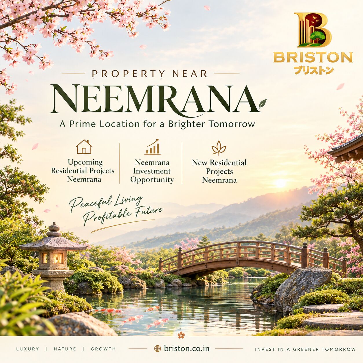 Briston Mirai Hills – Property Near Neemrana, NH48 photo 1