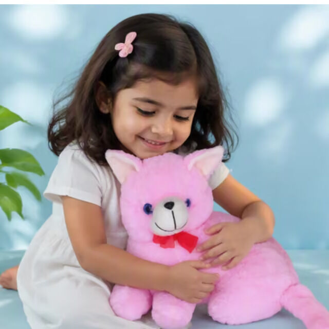 INR 225,  Best Cat Soft Toy For Baby | Cute & Soft Plush Toy photo 1