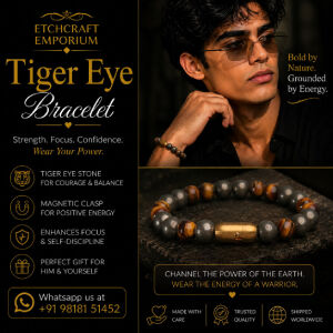 Bring Natural Style To Your Everyday Look With A Tiger Eye Bracelet