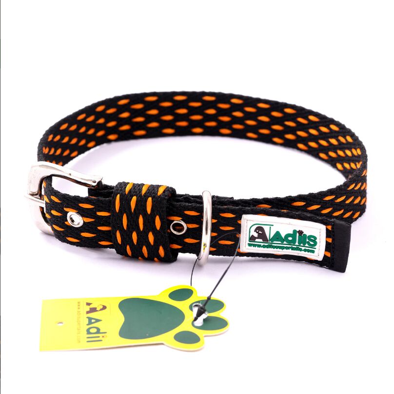 INR 179,  Adjustable Cotton Dotted Dog Collar photo 1